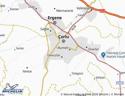Mappa MICHELIN Çobançeşme - ViaMichelin