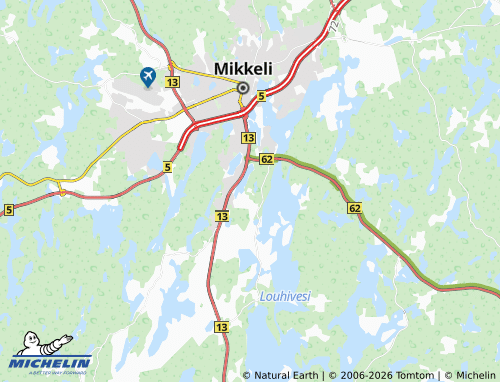 Carte MICHELIN Moisio - ViaMichelin
