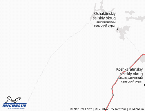 MICHELIN Karatal map - ViaMichelin