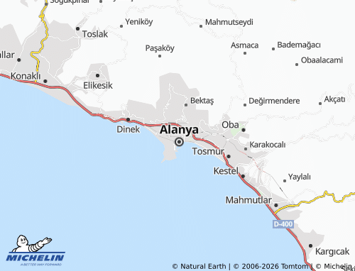 Mappa MICHELIN Şekerhane - ViaMichelin