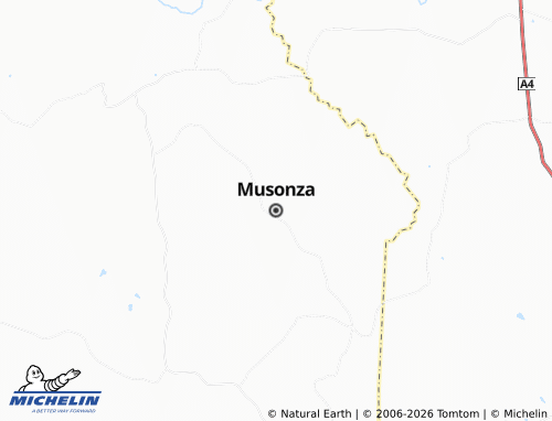 Mapa MICHELIN Musonza - ViaMichelin
