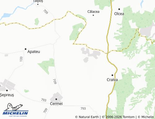 Mappa MICHELIN Tălmaci - ViaMichelin