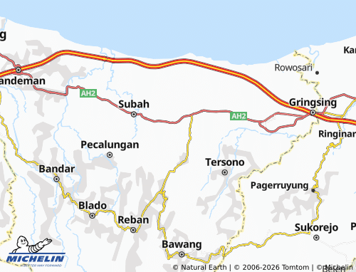 MICHELIN Dlimas map - ViaMichelin