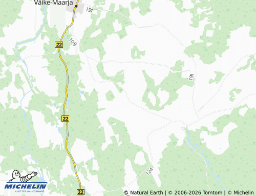 Carte MICHELIN Kurtna - ViaMichelin