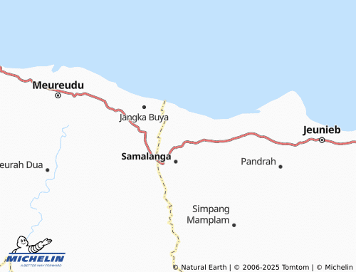 MICHELIN Lhok Seumira map - ViaMichelin