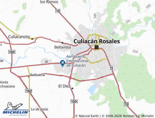 Mappa MICHELIN Fraccionamiento Las Palmas - ViaMichelin