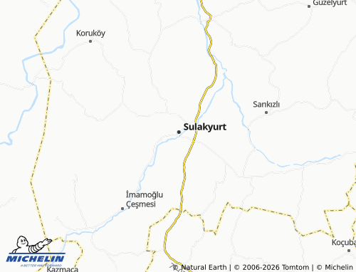 MICHELIN Yeşilyurt map - ViaMichelin