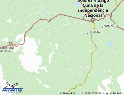 Mapa MICHELIN El Sisote - ViaMichelin