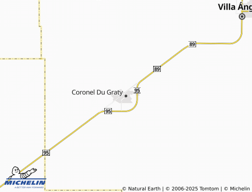 Kaart MICHELIN Coronel Du Graty - ViaMichelin
