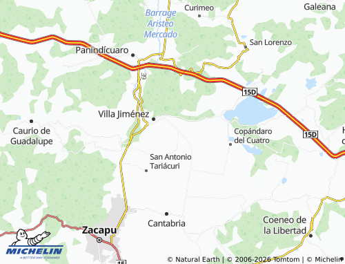 Mapa MICHELIN Las Colonias - ViaMichelin