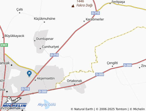 MICHELIN Musalla Bağları map - ViaMichelin