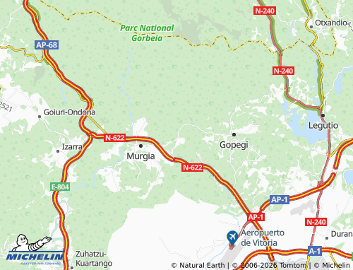 MICHELIN Zarate map - ViaMichelin