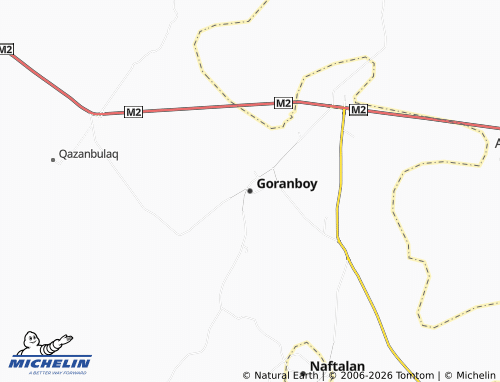 MICHELIN-Landkarte Goranboy - ViaMichelin
