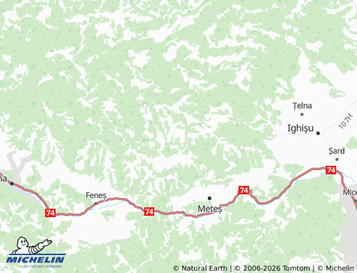 MICHELIN Lunca Ampoiței map - ViaMichelin