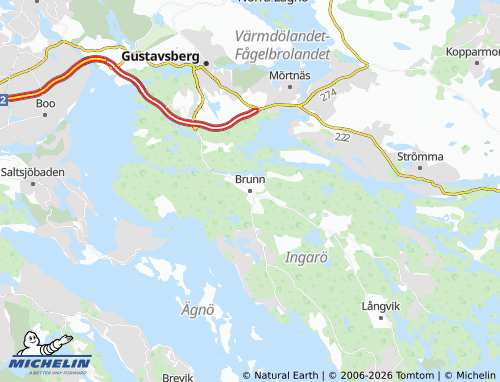 Mapa MICHELIN Brunn - ViaMichelin