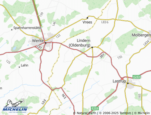 Mapa MICHELIN Liener - ViaMichelin