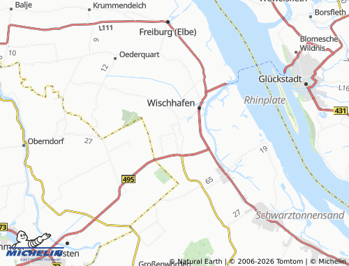MICHELIN Neulandermoor map - ViaMichelin