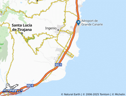 MICHELIN Cruce de Arinaga map - ViaMichelin