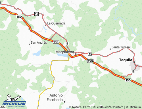 MICHELIN-Landkarte Cañita - ViaMichelin
