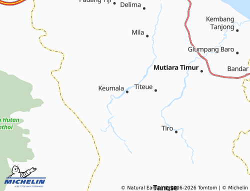 MICHELIN Kumbang map - ViaMichelin