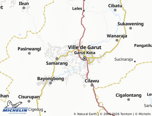 Carte MICHELIN Tarogong Kidul - ViaMichelin