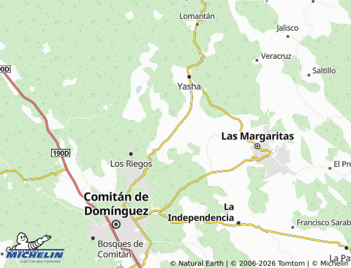 Mappa MICHELIN Yaluma Villahermosa - ViaMichelin