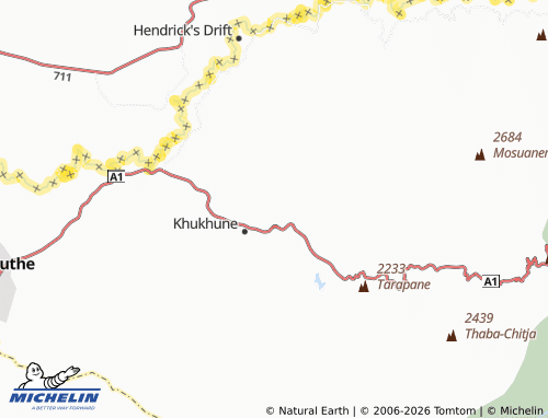 MICHELIN Matsoapong map - ViaMichelin
