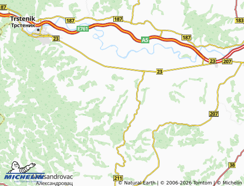 Kaart MICHELIN Tobolac - ViaMichelin