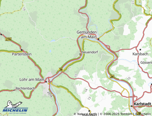 Carte MICHELIN Nantenbach - ViaMichelin
