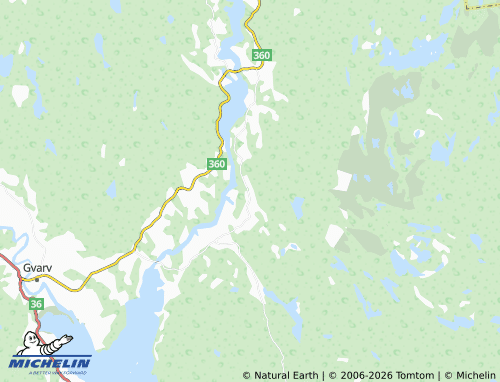 MICHELIN-Landkarte Nordagutu - ViaMichelin