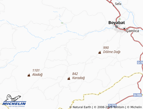 Mappa MICHELIN Ören - ViaMichelin