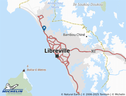 MICHELIN Avéa map - ViaMichelin