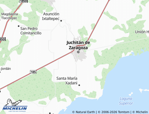 MICHELIN-Landkarte Privada San Felipe - ViaMichelin
