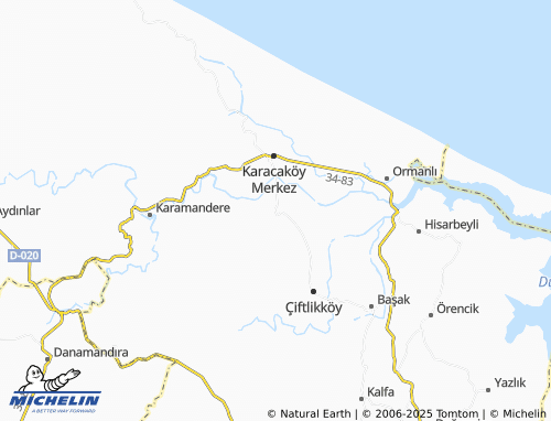 MICHELIN Belgrat map - ViaMichelin