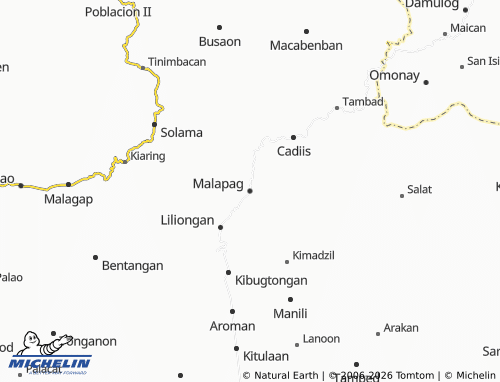 Carte MICHELIN Malapag - ViaMichelin