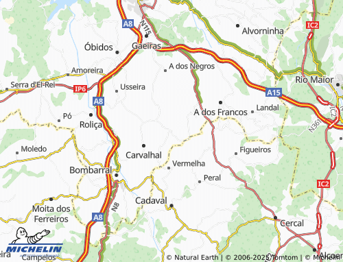 Mappa MICHELIN Barrocalva - ViaMichelin