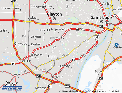 MICHELIN Mackenzie map - ViaMichelin