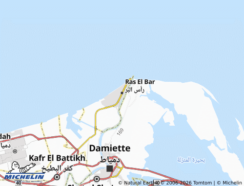 Mapa MICHELIN Ras El Bar - ViaMichelin