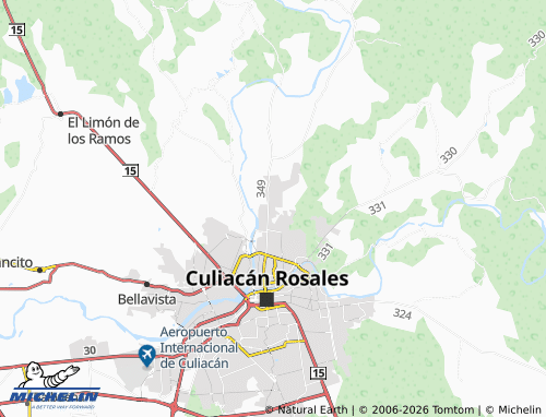 MICHELIN Los Girasoles map - ViaMichelin
