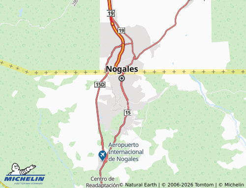 MICHELIN La Moderna map - ViaMichelin