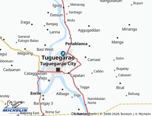 Mappa MICHELIN Larion Alto - ViaMichelin