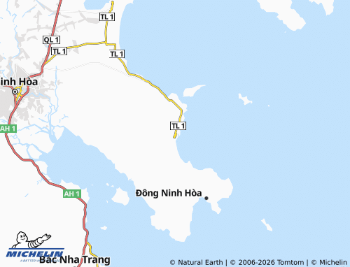 Mapa MICHELIN Ninh Phước - ViaMichelin