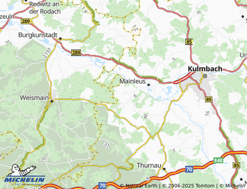 MICHELIN Motschenbach map - ViaMichelin