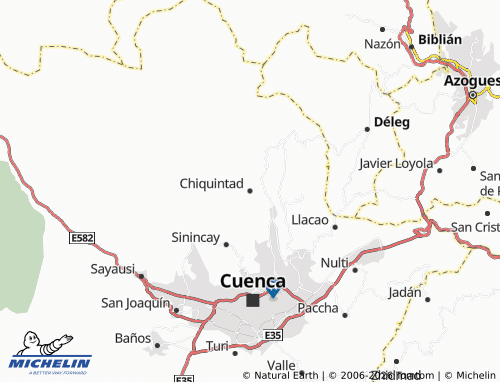 MICHELIN-Landkarte Chiquintad - ViaMichelin