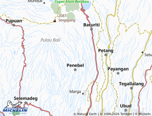 Kaart MICHELIN Babahan - ViaMichelin