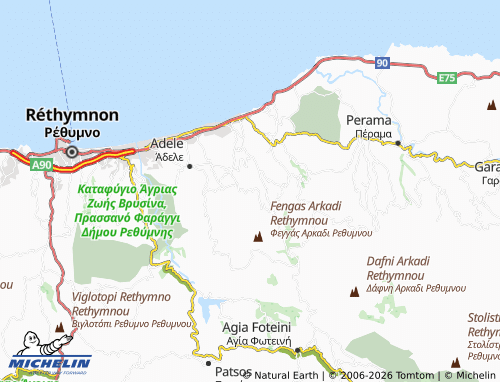 Mappa MICHELIN Kyrianna - ViaMichelin