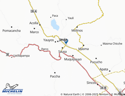 MICHELIN Sausa map - ViaMichelin