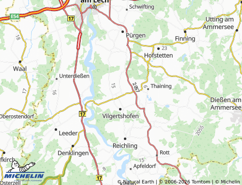 Mappa MICHELIN Pflugdorf - ViaMichelin
