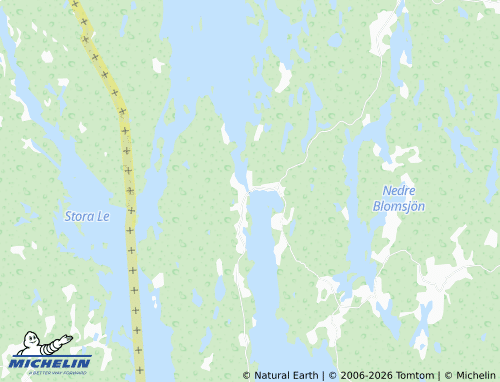 Carte MICHELIN Lennartsfors - ViaMichelin