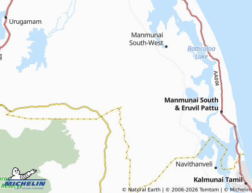 Mappa MICHELIN Selvapuram - ViaMichelin
